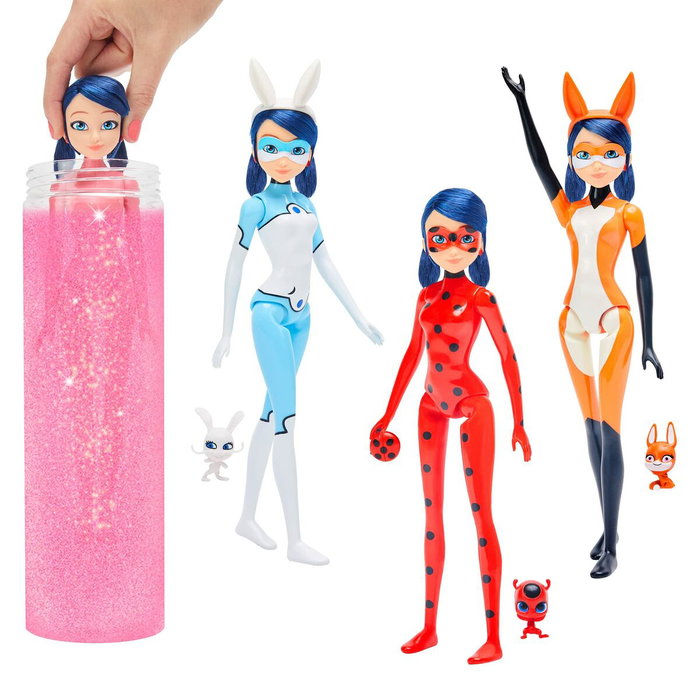 Bandai Miraculous Ladybug - Muñeca Marinette Color Change 26 cm