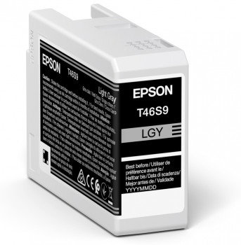 Epson T46S9 UltraChrome Pro Gris claro 25ml Epson T46S9 UltraChrome Pro Gris claro 25ml