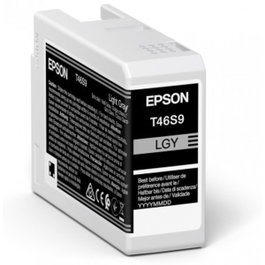 Epson T46S9 Gris claro Cartucho de tinta UltraChrome Pro 10 25ml