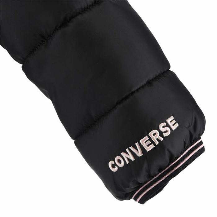 Chaqueta Infantil Converse Solid Mdwt Puffer Negro