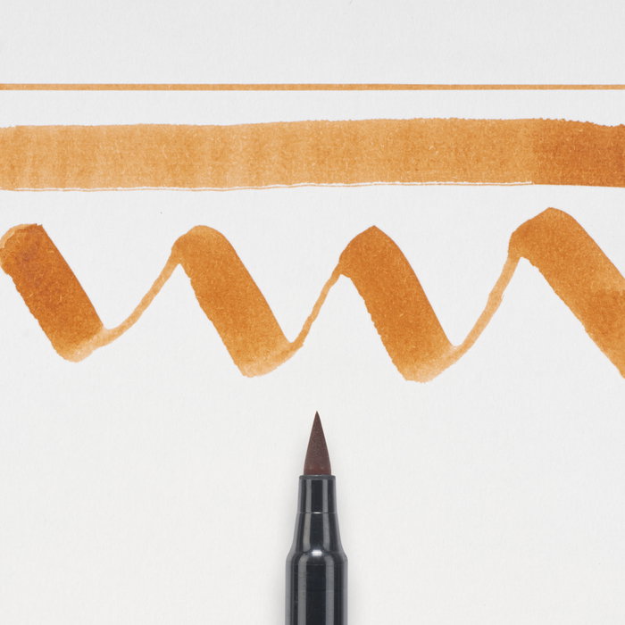 Sakura Koi Coloring Brush Pen Ocre Siena