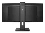 Philips 34B1U5600CH/00 Monitor Curvo de 86.4 cm (34") WQHD 3440x1440 100Hz VA USB-C con Webcam 5MP, KVM, Altavoces y Sensores