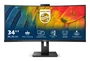 Philips 34B1U5600CH/00 Monitor Curvo de 86.4 cm (34") WQHD 3440x1440 100Hz VA USB-C con Webcam 5MP, KVM, Altavoces y Sensores