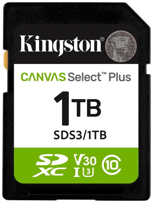 Kingston Canvas Select Plus 1 TB SDXC