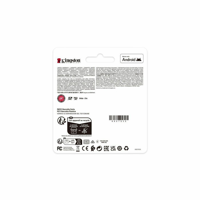 Kingston Canvas Select Plus 1 TB SDXC