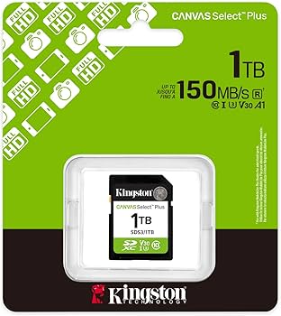 Kingston Canvas Select Plus 1 TB SDXC