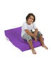Atelier Del Sofa Puf Individual Infantil Morado para Jardín Exterior Impermeable Comodidad Durabilidad