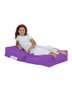Atelier Del Sofa Puf Individual Infantil Morado para Jardín Exterior Impermeable Comodidad Durabilidad