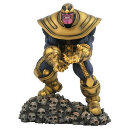 Diamond Select Figura Thanos Marvel Comic Gallery PVC 23cm Esculpida por Phil Ramirez