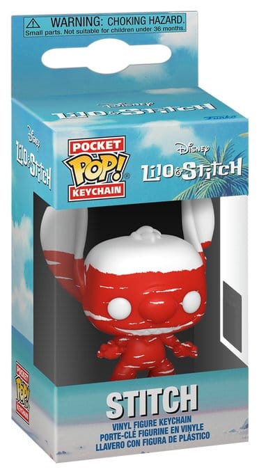 FUNKO Llavero Pocket POP Disney Lilo & Stitch - Stitch Badness Level