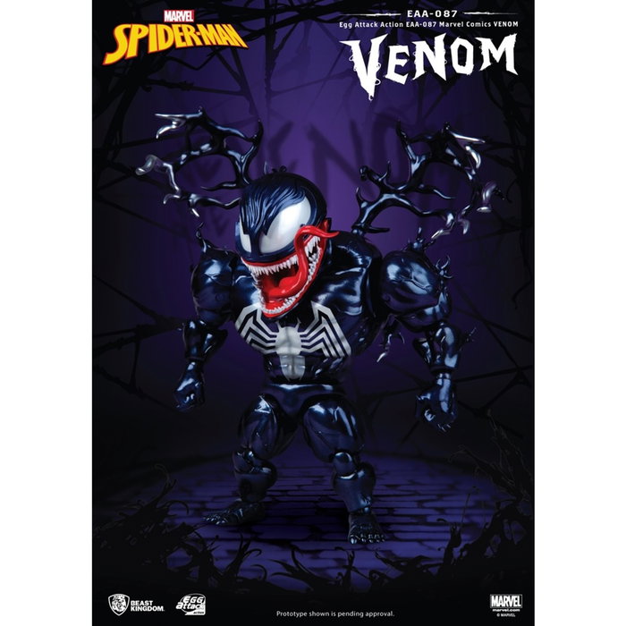 Beast Kingdom Figura Egg Attack Marvel PVC ABS 20cm con Accesorios y Base Expositora