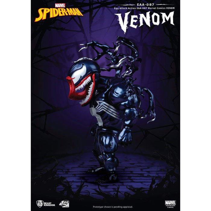 Beast Kingdom Figura Egg Attack Marvel PVC ABS 20cm con Accesorios y Base Expositora