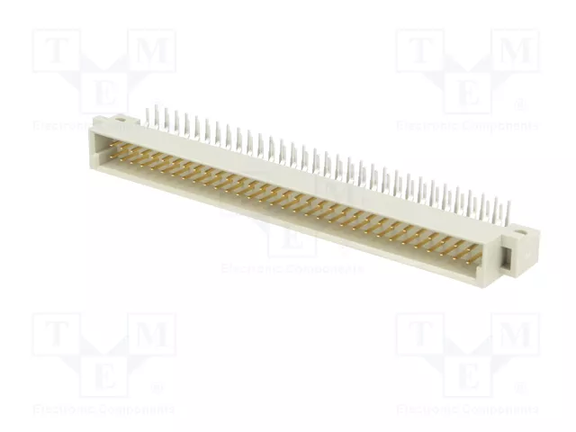 HARTING Conector DIN 41612 Macho de 64 Pines Angulado 90° 2A