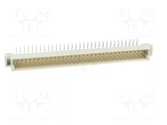 HARTING Conector DIN 41612 Macho de 64 Pines Angulado 90° 2A