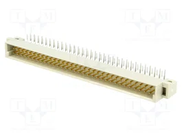 HARTING Conector DIN 41612 Macho de 64 Pines Angulado 90° 2A