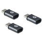 Conceptronic Pack de 3 Adaptadores USB-C Macho a Micro USB Hembra OTG
