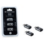 Conceptronic Pack de 3 Adaptadores USB-C Macho a Micro USB Hembra OTG