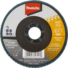 Makita Disco de láminas 125 mm Z80
