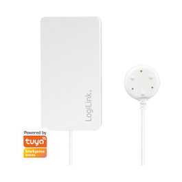 LogiLink SH0114 Sensor de detección de fugas de agua WiFi Smart Water Sensor compatible con Tuya