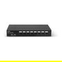 Lindy 39538 Conmutador KVM para Rack 1U, 8 Puertos HDMI 4K60 con USB 2.0, Audio y Pantalla LED, Soporta HDCP 2.2
