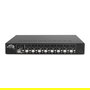 Lindy 39538 Conmutador KVM para Rack 1U, 8 Puertos HDMI 4K60 con USB 2.0, Audio y Pantalla LED, Soporta HDCP 2.2