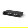 Lindy 39538 Conmutador KVM para Rack 1U, 8 Puertos HDMI 4K60 con USB 2.0, Audio y Pantalla LED, Soporta HDCP 2.2
