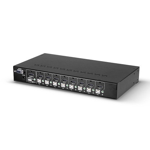 LINDY 8 Port HDMI 4K60 USB 2.0 & Audio KVM Switch 39538