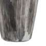 Jarrón Blanco y Negro Metal-Cristal 23 X 23 X 61 cm