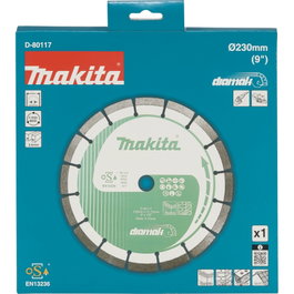 Makita D-80117 Diamak Disco de Corte de Diamante 230x22,23 mm