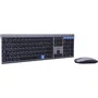 Bluestork BLU3760162052763 Conjunto Teclado y Ratón Inalámbricos AZERTY Metálico Silencioso Teclas de Tijera