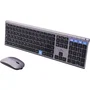 Bluestork BLU3760162052763 Conjunto Teclado y Ratón Inalámbricos AZERTY Metálico Silencioso Teclas de Tijera