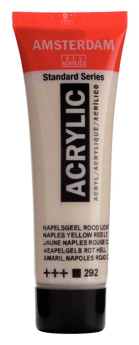 Amsterdam Amsterdam Standard Series Amarillo Nápoles Rojo Claro 292 de 20 ml Amsterdam Amsterdam Standard Series Amarillo Nápoles Rojo Claro 292 de 20 ml