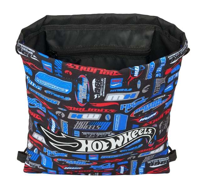 Safta Saco Plano Junior Hot Wheels 26x34x1 Cm
