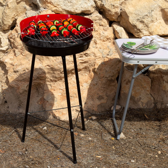 Aktive Barbacoa de carbón redonda Aktive Sport