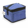 Hidalgo Nevera tipo bolsa 4,5 l diseño tejana azul