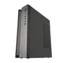 Tacens Caja PC ACSLIM500 Micro-ATX Slim Negro Mini Tower con Fuente de 500W, USB-C, USB 3.0, Refrigeración Avanzada y Diseño Dual (Horizontal/Vertical)
