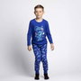Cerdá Pijama Largo Single Jersey Stitch Talla 12 Años Dark Blue