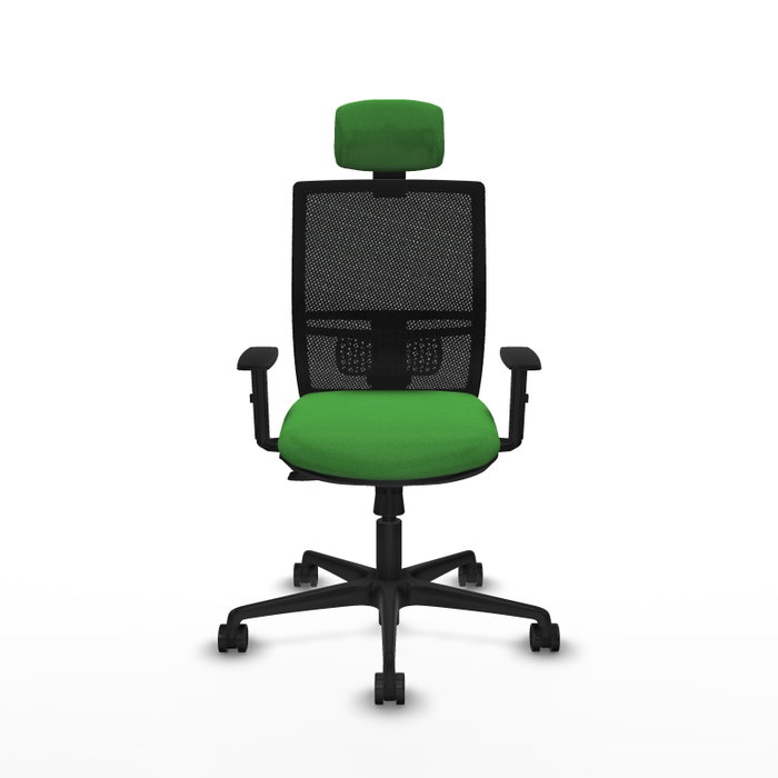 PIQUERAS Y CRESPO Silla de oficina Yunquera Verde con mecanismo Sincro/Traslack PIQUERAS Y CRESPO Silla de oficina Yunquera Verde con mecanismo Sincro/Traslack