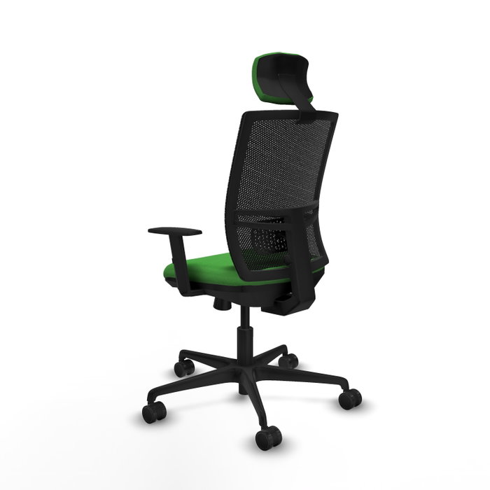 PIQUERAS Y CRESPO Silla de oficina Yunquera Verde con mecanismo Sincro/Traslack PIQUERAS Y CRESPO Silla de oficina Yunquera Verde con mecanismo Sincro/Traslack