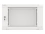 Lanberg Armario Rack de Pared 6U 600x600 mm Gris