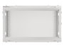 Lanberg Armario Rack de Pared 6U 600x600 mm Gris