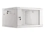 Lanberg WF01-6606-10S Armario Rack 6U Bastidor de Pared Gris