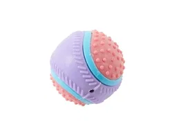 Kruuse Juguete para Perro Pelota Sensorial S-Carne 6.5 cm, de Goma TPR Suave y Duradera, Libre de Ftalatos, Flota en el Agua