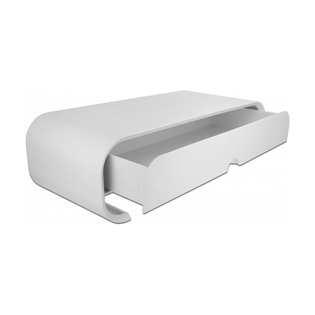 DeLOCK Soporte de monitor con cajón Blanco DeLOCK Soporte de monitor con cajón Blanco