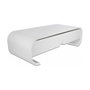 DeLOCK Soporte de monitor con cajón Blanco