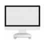 DeLOCK Soporte de monitor con cajón Blanco