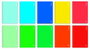 Pacsa Cuaderno Basic tapa cartón 80h 60g horizontal formato cuarto colores surtidos