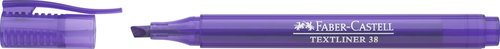 Faber-Castell Textliner 38 Violeta Fluorescente, Pack de 10 Faber-Castell Textliner 38 Violeta Fluorescente, Pack de 10