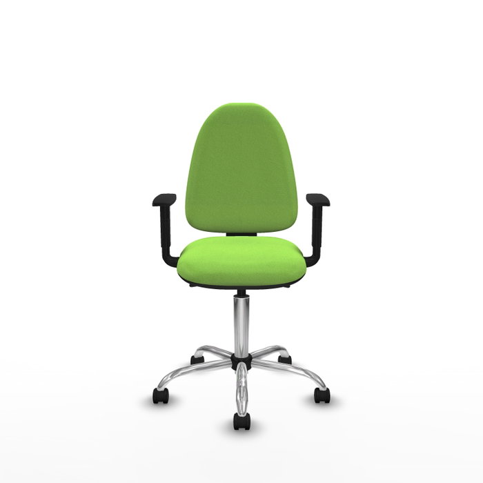 PIQUERAS Y CRESPO Silla de oficina Aýna con mecanismo Asincro, color Pistacho