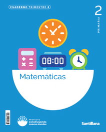 SANTILLANA Cuaderno Matemáticas 2-2º Primaria Construyendo Nuevos Mundos